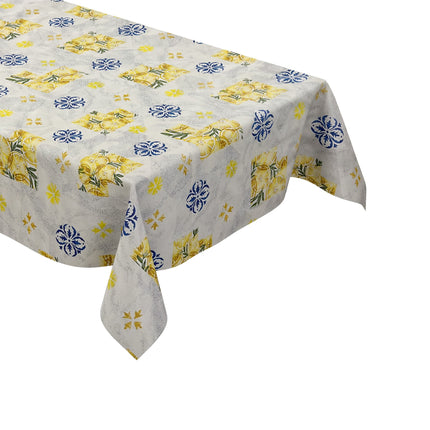 Wachstuch Tischdecke Zitronen
