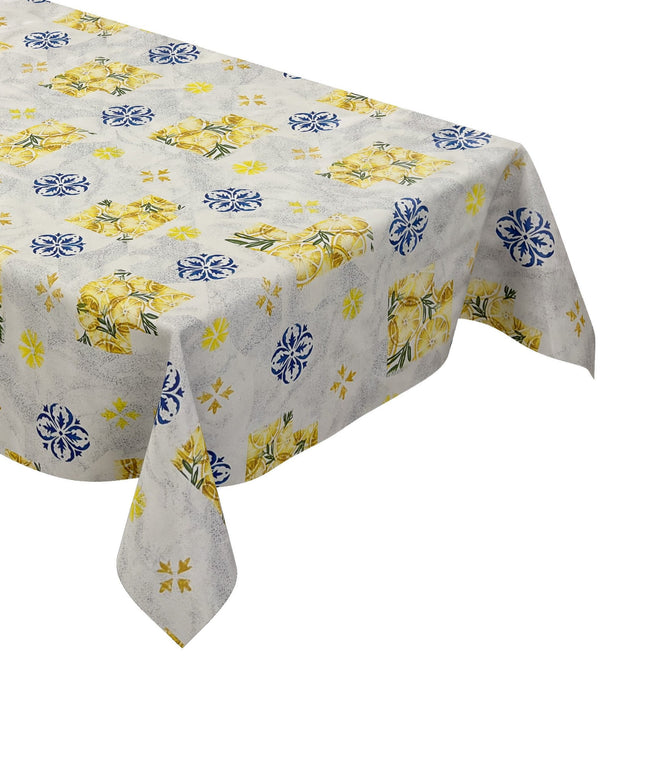 Wachstuch Tischdecke Zitronen