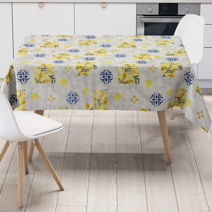 Wachstuch Tischdecke Zitronen