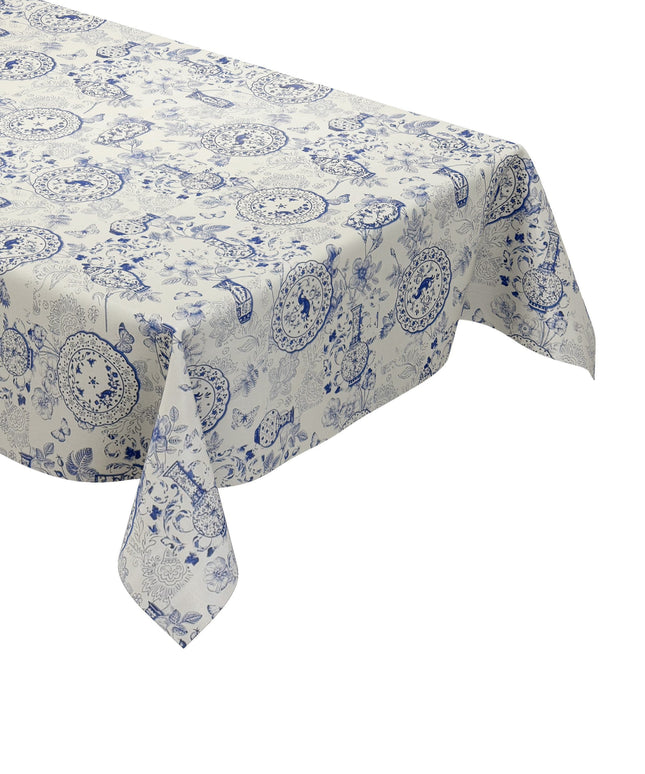 Wachstuch Tischdecke Zwiebelmuster