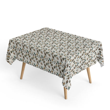 Jacquard Tischdecke aus beschichteter Baumwolle mit Fleckenschutz PESCADO Fische maritim eckig rund oval