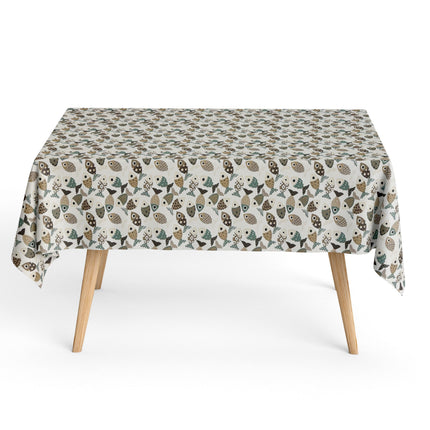 Jacquard Tischdecke aus beschichteter Baumwolle mit Fleckenschutz PESCADO Fische maritim eckig rund oval