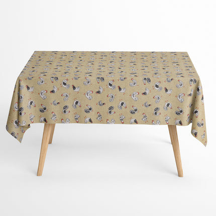 Baumwoll Tischdecke Hühner Henne