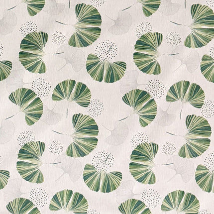 Baumwoll Tischdecke Ginkgo