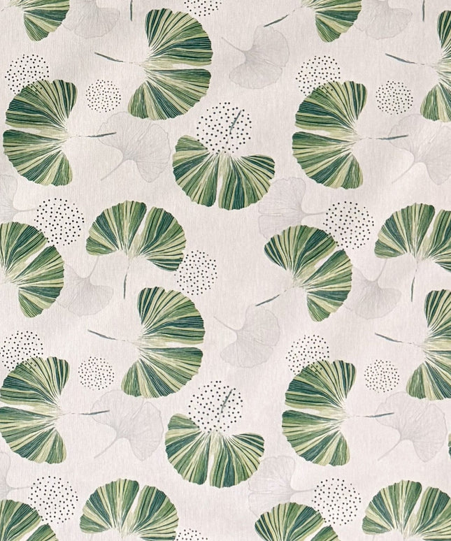 Baumwoll Tischdecke Ginkgo