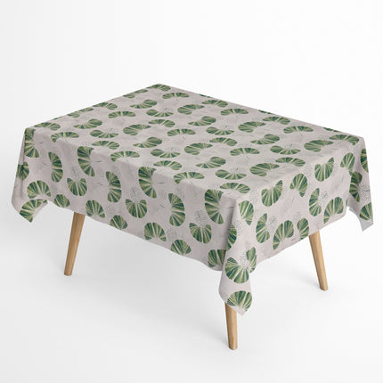 Baumwoll Tischdecke Ginkgo
