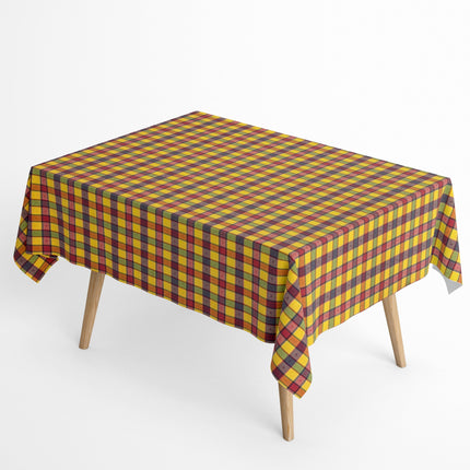 Baumwoll Tischdecke kariert