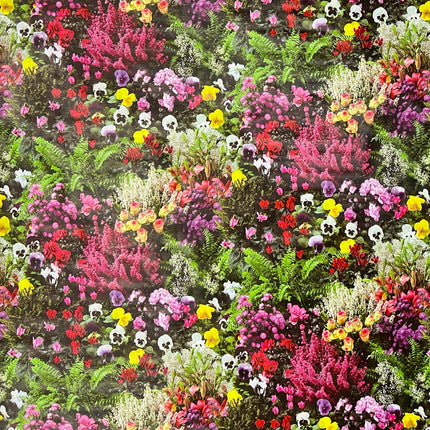 Wachstuchrolle Meterware Rollenware W270 Blumenwiese Sommer Blumen