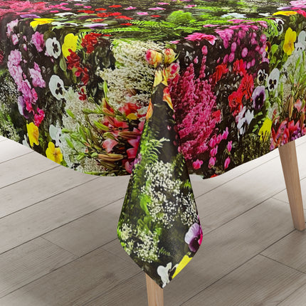 Wachstuchrolle Meterware Rollenware W270 Blumenwiese Sommer Blumen