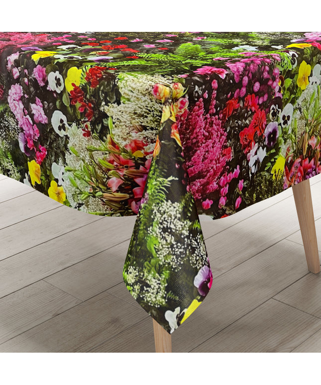 Wachstuchrolle Meterware Rollenware W270 Blumenwiese Sommer Blumen