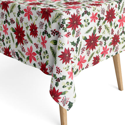 Tischdecke beschichtete Baumwolle X-Mas Weihnachten
