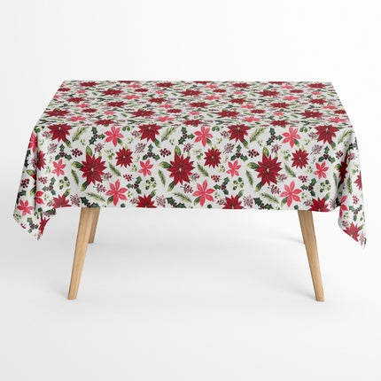 Tischdecke beschichtete Baumwolle X-Mas Weihnachten