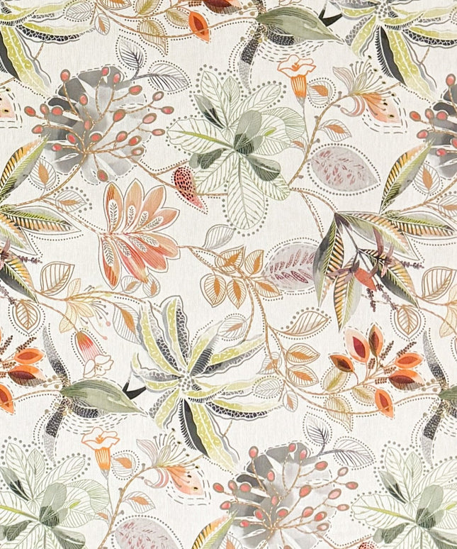 Baumwoll Tischdecke Herbst Blumen
