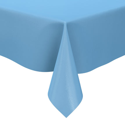 Wachstuch Tischdecke hellblau einfarbig unifarben uni291 eckig rund oval