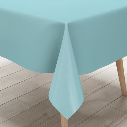 Wachstuch Tischdecke ni hellblau einfarbig pastellblau