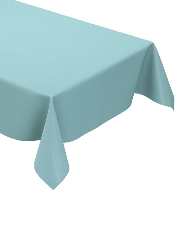 Wachstuch Tischdecke ni hellblau einfarbig pastellblau