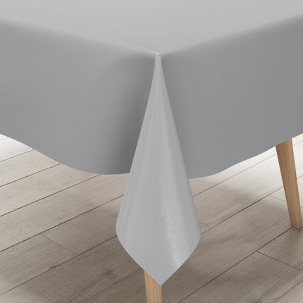 Wachstuch Tischdecke grau einfarbig unifarben uni422 eckig rund oval