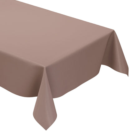 Wachstuch Tischdecke uni 4725 einfarbig hellbraun eckig rund oval