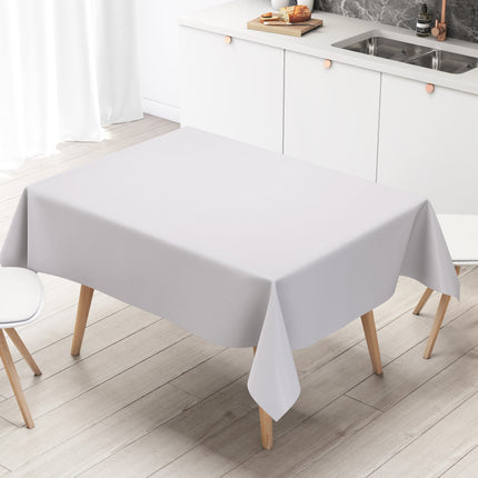 Wachstuch Tischdecke uni 0 weiß weiss einfarbig unifarben eckig rund oval